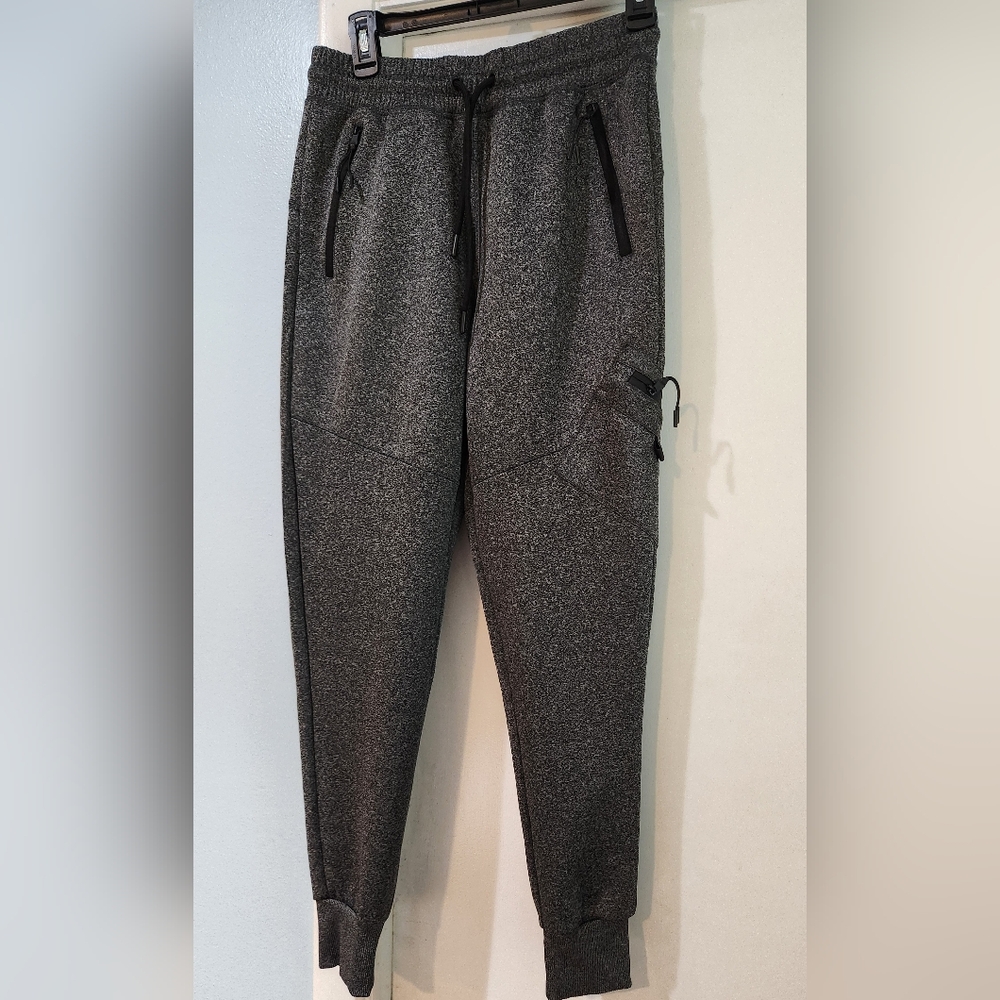 Men's Athletex Performance Joggers Gray, Size Small